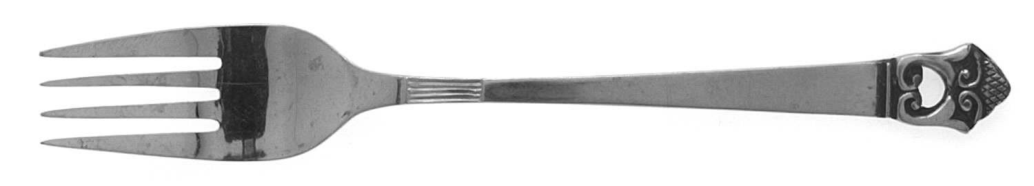 Pia (Stainless) Fork by Towle Silver-1