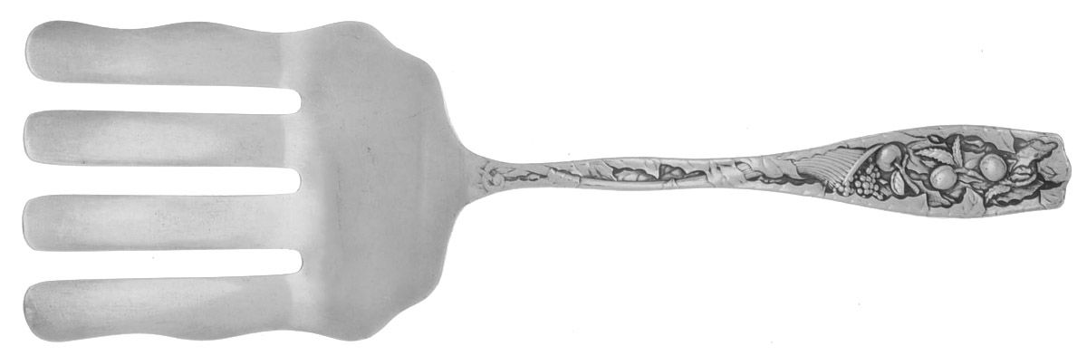 Pomona (Sterling, 1887) Large Solid Asparagus Serving Fork by Towle Silver-1