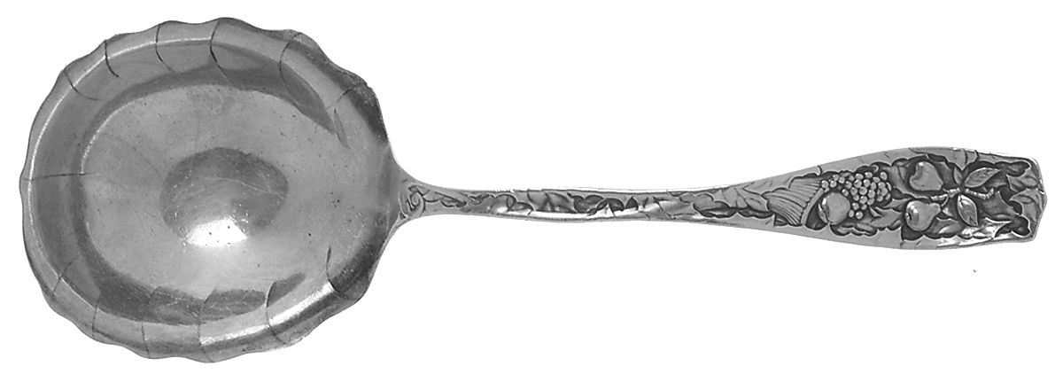 Pomona (Sterling, 1887) Preserve Spoon by Towle Silver-1