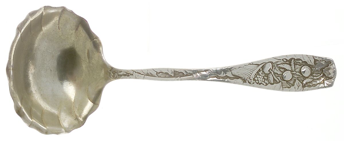 Pomona (Sterling, 1887) Solid Gravy Ladle by Towle Silver-1