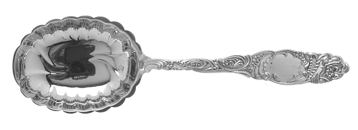 Princess (Sterling, 1892) Preserve Spoon by Towle Silver-1