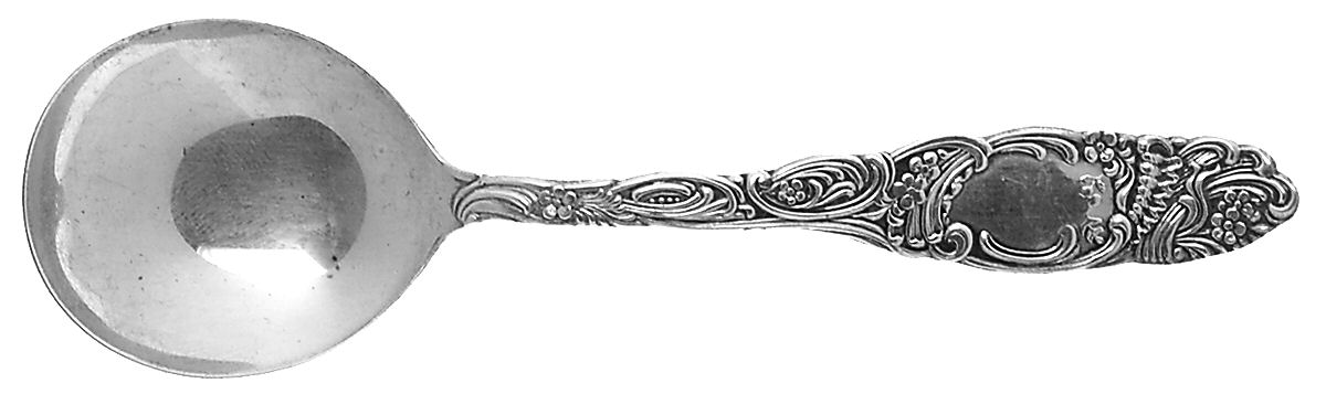 Princess (Sterling, 1892) Round Bowl Soup Spoon (Bouillon) by Towle Silver-1
