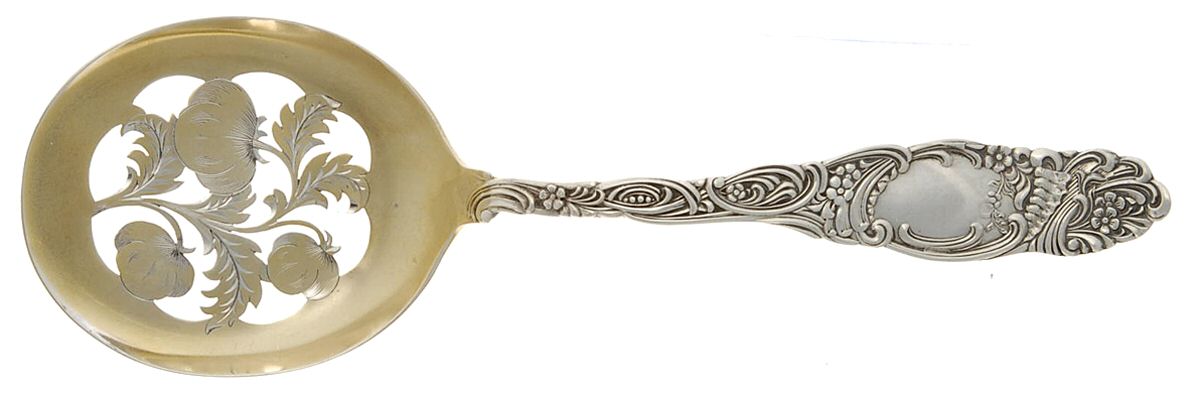 Princess (Sterling, 1892) Tomato Server, Solid Piece by Towle Silver-1
