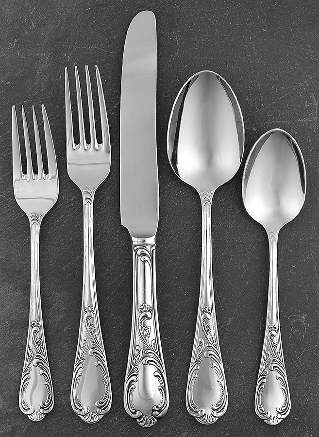 Principe (Stainless) 5 Piece Place Setting by Towle Silver-1