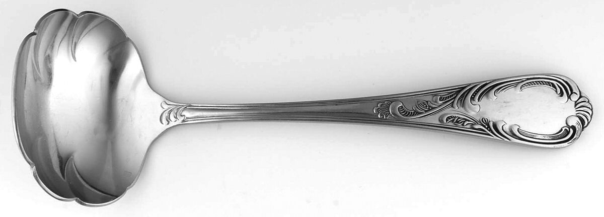 Principe (Stainless) Solid Gravy Ladle by Towle Silver-1
