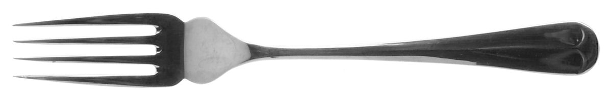 Queen Anne (Stainless) Individual Solid Fish Fork by Towle Silver-1