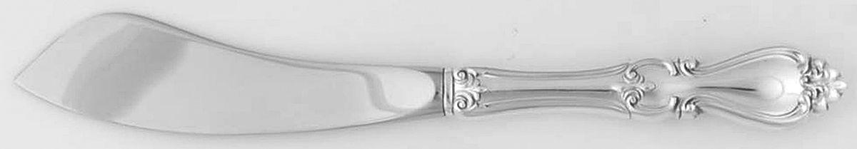 Queen Elizabeth I (Sterling, 1970, No Monograms) Hollow Handle Master Butter Knife by Towle Silver-1