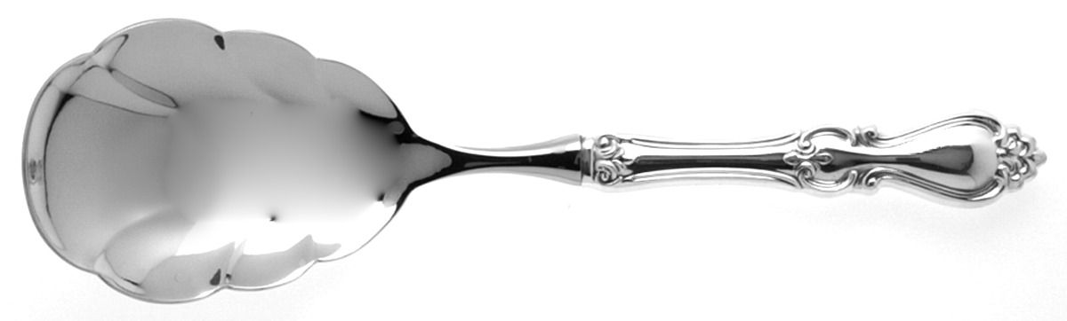 Queen Elizabeth I (Sterling, 1970, No Monograms) Rice Spoon-Stainless Bowl by Towle Silver-1
