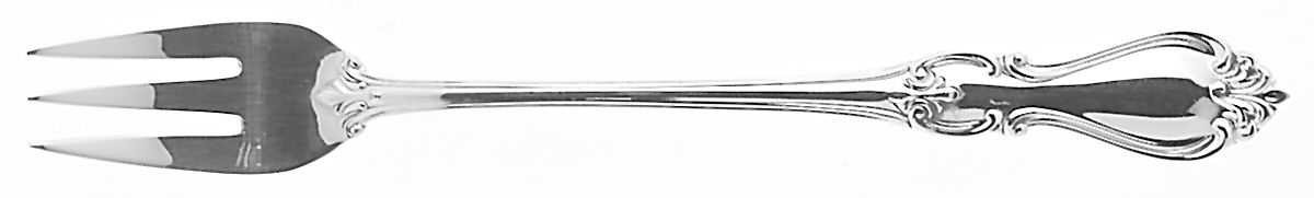 Queen Elizabeth I (Sterling, 1970, No Monograms) Cocktail/Seafood Fork by Towle Silver-1