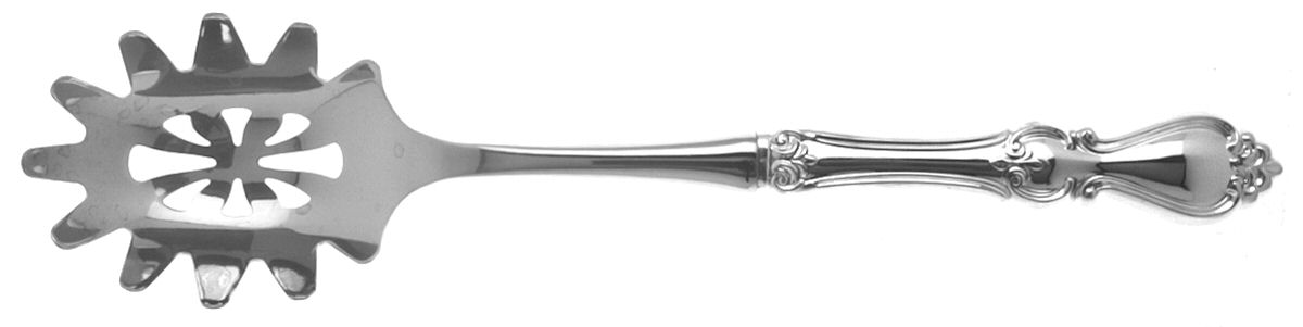 Queen Elizabeth I (Sterling, 1970, No Monograms) Pasta Server with Stainless Bowl by Towle Silver-1