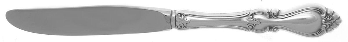 Queen Elizabeth I (Sterling, 1970, No Monograms) Modern Hollow Butter Spreader (Stainless) by Towle Silver-1