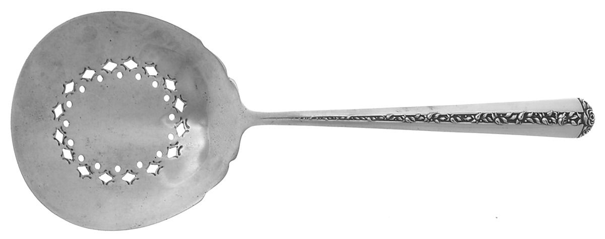 Rambler Rose (Sterling, 1937) Small Tomato Server,  Solid Piece by Towle Silver-1