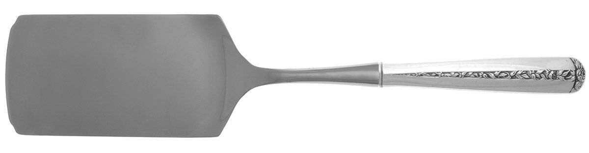 Rambler Rose (Sterling, 1937) Lasagna Server with Stainless Blade HC by Towle Silver-1