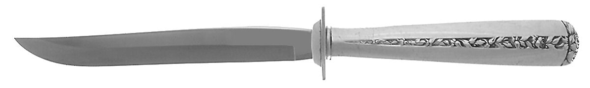 Rambler Rose (Sterling, 1937) Steak Knife Individual by Towle Silver-1
