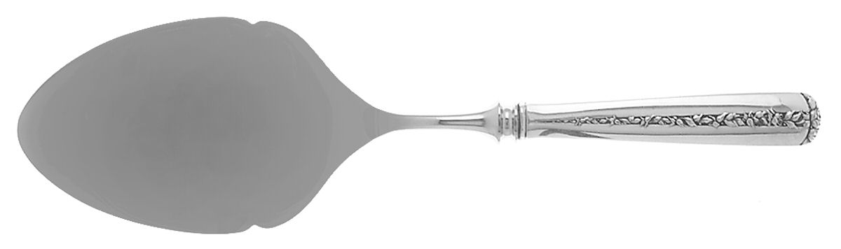 Rambler Rose (Sterling, 1937) Pastry Server with Stainless Blade by Towle Silver-1
