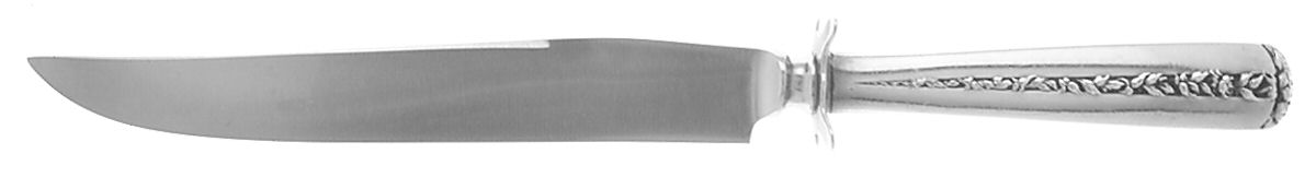 Rambler Rose (Sterling, 1937) Small Steak Carving Knife with Stainless Blade by Towle Silver-1