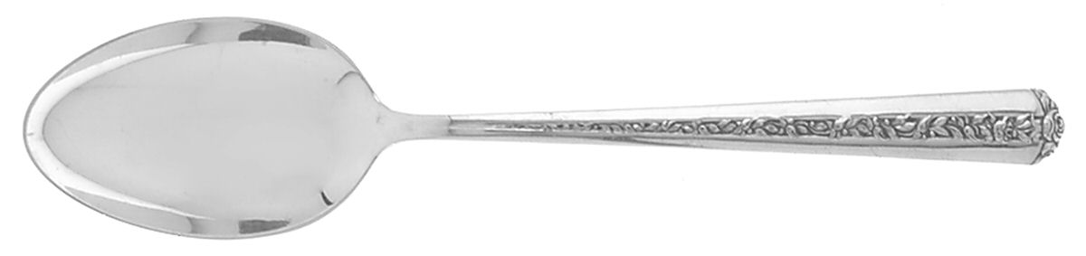 Rambler Rose (Sterling, 1937) Dessert/Oval Soup Spoon by Towle Silver-1