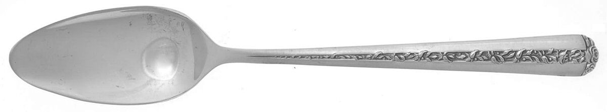Rambler Rose (Sterling, 1937) Fruit/Orange Spoon by Towle Silver-1