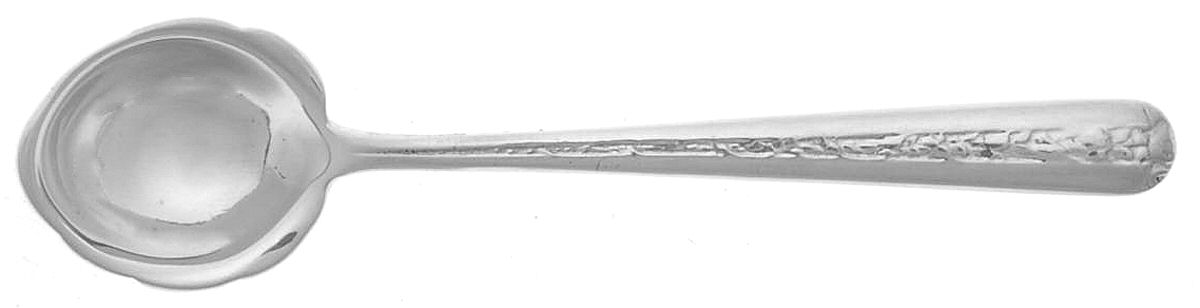 Rambler Rose (Sterling, 1937) Individual Salt Spoon by Towle Silver-1