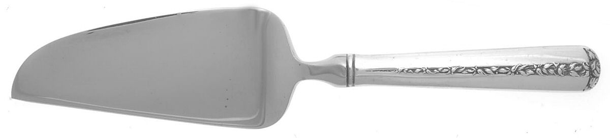 Rambler Rose (Sterling, 1937) Cheese Knife with Stainless Blade by Towle Silver-1