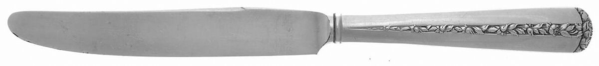 Rambler Rose (Sterling, 1937) Knife-New French/Hollow by Towle Silver-1