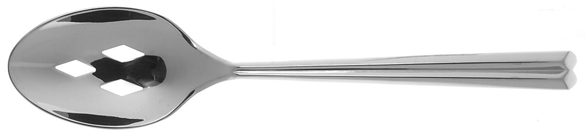Reflex (Stainless) Pierced Tablespoon (Serving Spoon) by Towle Silver-1