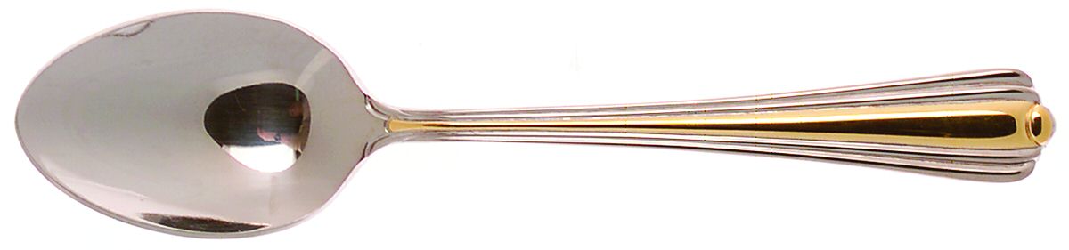 Regal Pearl Gold Accent (Stainless) Place/Oval Soup Spoon by Towle Silver-1