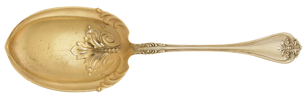 Richmond (Sterling, 1901, No Monograms) Large Solid Berry/Casserole Spoon by Towle Silver-1