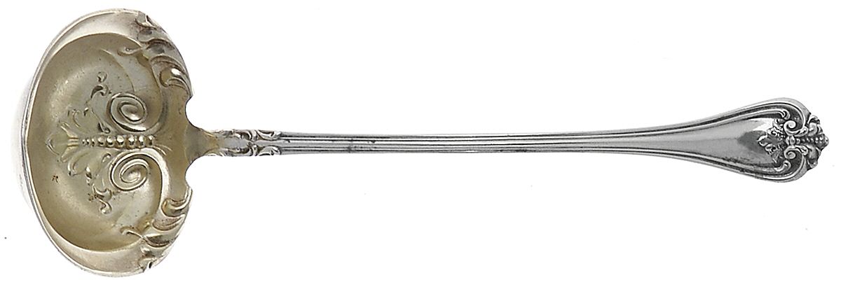 Richmond (Sterling, 1901, No Monograms) Solid Piece Cream Ladle by Towle Silver-1
