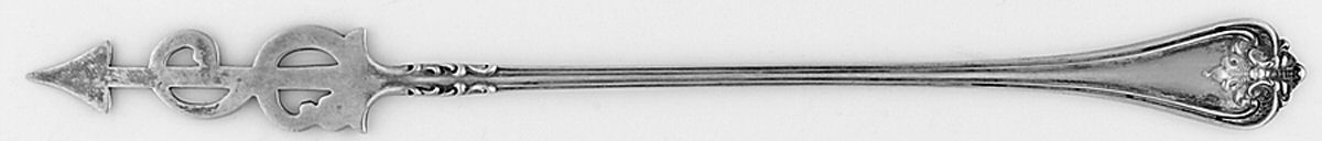 Richmond (Sterling, 1901, No Monograms) One Tine Butter Pick by Towle Silver-1