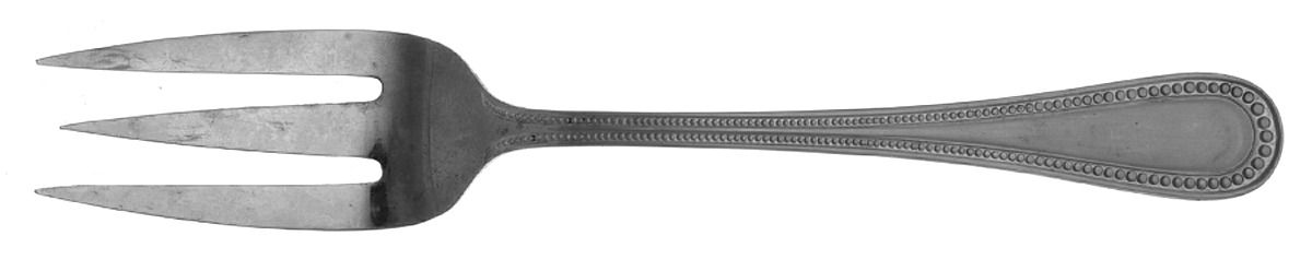 Rockport (Stainless) Medium Solid Cold Meat Serving Fork by Towle Silver-1
