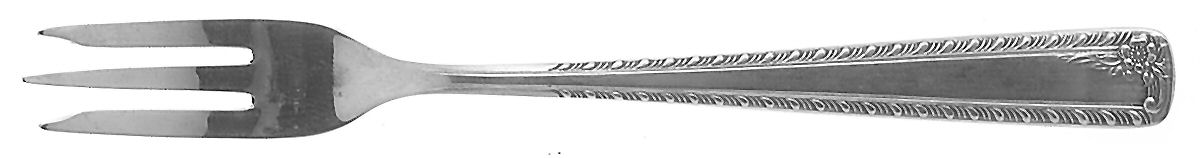 Rose Gadroon (Stainless) Cocktail/Seafood Fork by Towle Silver-1