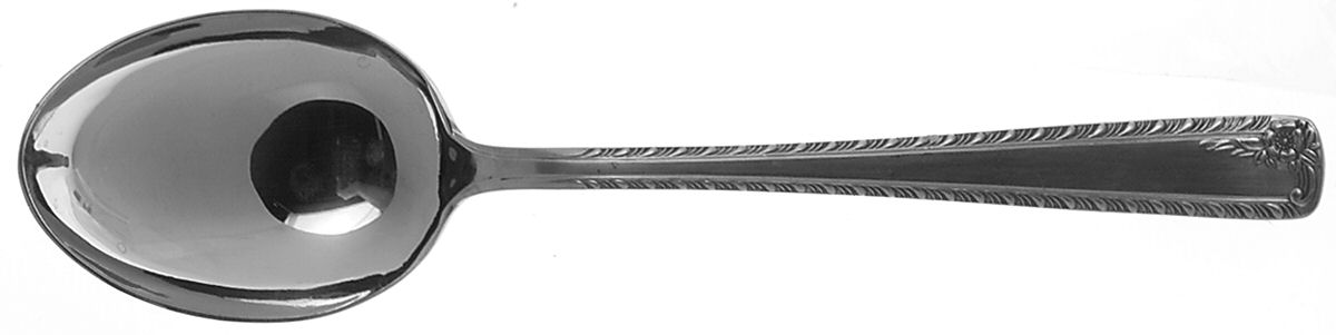 Rose Gadroon (Stainless) Tablespoon (Serving Spoon) by Towle Silver-1
