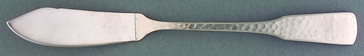 Royal Hammer (Stainless) Flat Handle Master Butter Knife by Towle Silver-1