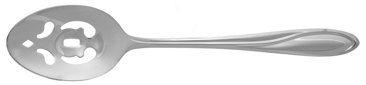 Ron De Vu (Silverplate) Pierced Tablespoon (Serving Spoon) by Towle Silver-1
