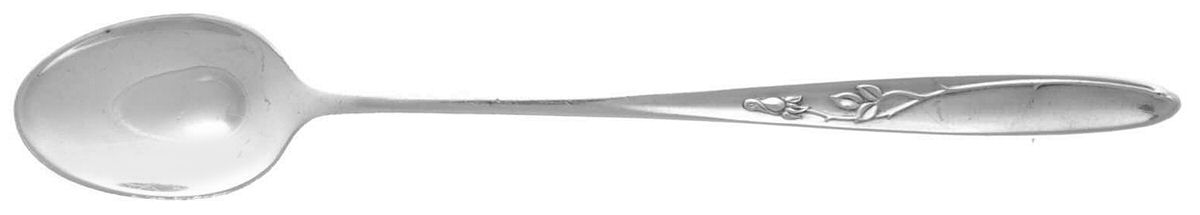 Rose Solitaire (Sterling, 1954) Infant Feeding Spoon by Towle Silver-1