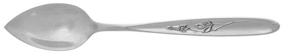 Rose Solitaire (Sterling, 1954) Fruit/Orange Spoon by Towle Silver-1