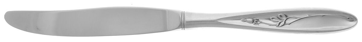 Rose Solitaire (Sterling, 1954) Modern Hollow Knife by Towle Silver-1