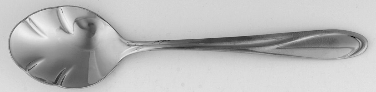 Ron De Vu (Stainless) Sugar Shell Spoon by Towle Silver-1