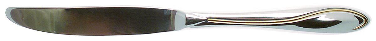 Ron De Vu-Gold Accent (Stainless) Modern Hollow Knife by Towle Silver-1