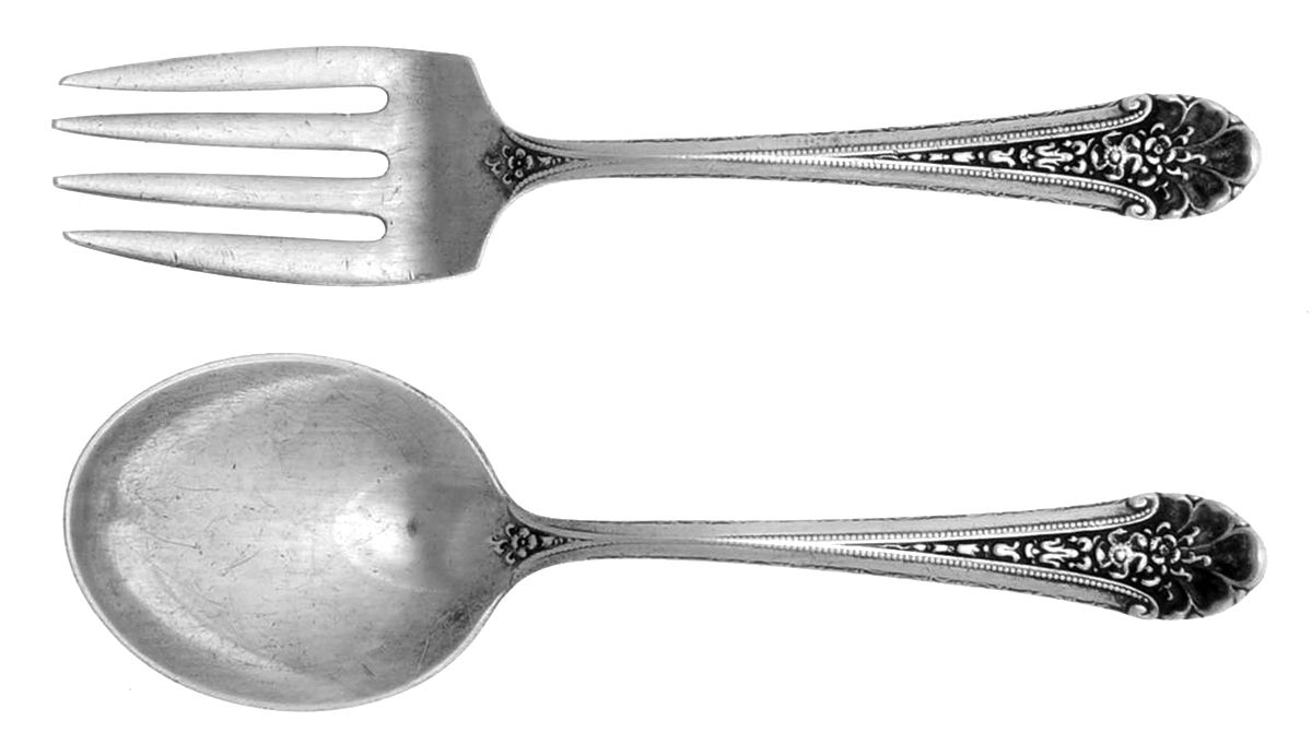 Royal Windsor (Sterling, 1935) 2 Pc Baby Set (BF, BS) by Towle Silver-1