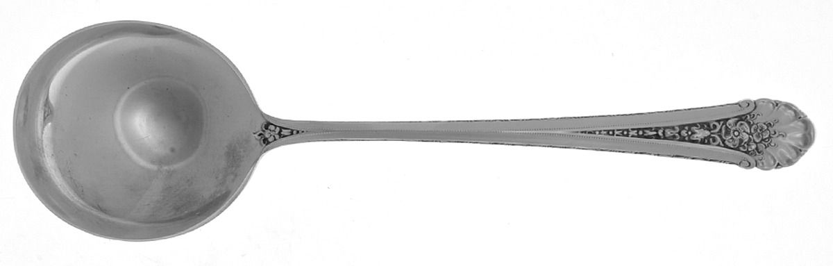 Royal Windsor (Sterling, 1935) Round Bowl Soup Spoon (Gumbo) by Towle Silver-1