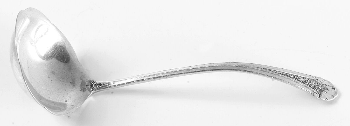 Royal Windsor (Sterling, 1935) Solid Piece Cream Ladle by Towle Silver-1