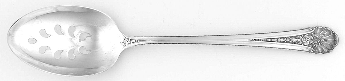 Royal Windsor (Sterling, 1935) Pierced Tablespoon (Serving Spoon) by Towle Silver-1
