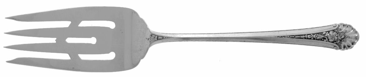 Royal Windsor (Sterling, 1935) Large Solid Cold Meat Serving Fork by Towle Silver-1