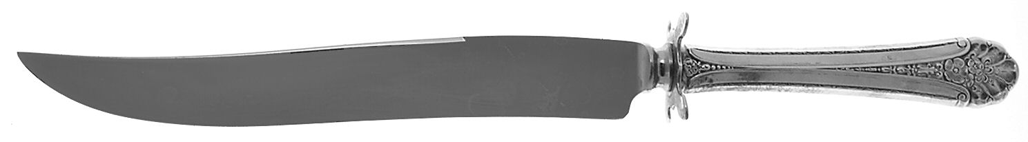 Royal Windsor (Sterling, 1935) Large Stainless Blade Roast Carving Knife by Towle Silver-1