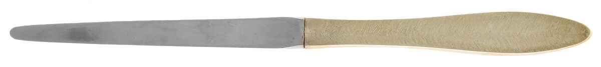 R.S.V.P. (Sterling, 1965, No Monograms) Letter Opener with Stainless Blade by Towle Silver-1