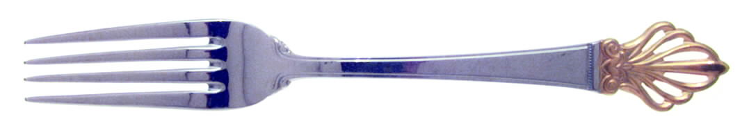 Rue Royale Gold (Stainless) Fork by Towle Silver-1