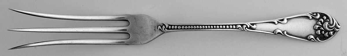 Rustic (Sterling, 1895) Lemon Fork by Towle Silver-1