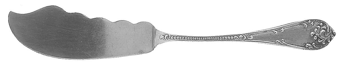 Rustic (Sterling, 1895) Flat Handle Master Butter Knife by Towle Silver-1
